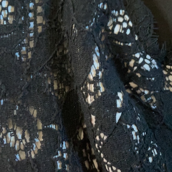 TED BAKER BLACK LACE DETAILED DRESS SZ US 4 PR TED SZ 1 - Picture 3 of 8